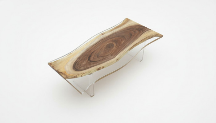Iessdësch Mier Waasser Floss Echt Holz Flosssdësch 220x90 Dëscher