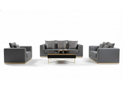 Sofagarnitur 321 Sëtzer Set Design Sofas Polster Couchen Lieder Deko Relax
