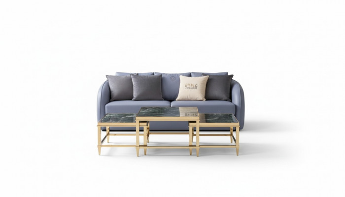 Design Miwwelen Canapé 3 Sëtz Polster Canapéë Wohnzimmer Canapéën Lieder Dräisëtzer