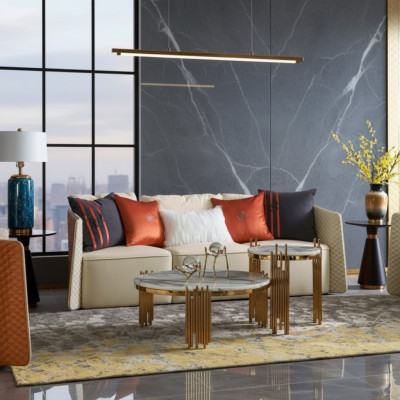 Drësëtzeger Canapé Polster Design Sofa Modern 3er Sëtz Sofas Zëmmer Miwwelen Couchen