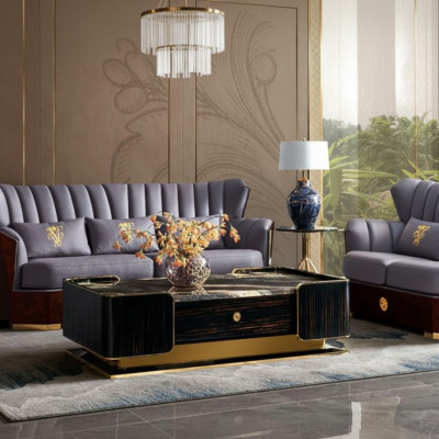 Designer Dëscher Couchdësch Holz Dësch Säite Sofa Säitedëscher Canapé Nei