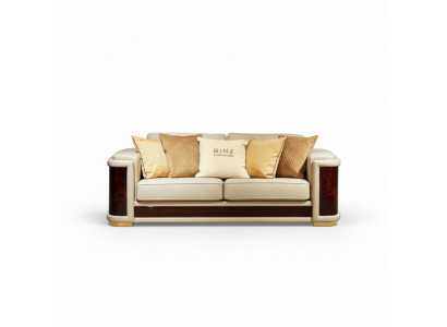Dreisëtzer Couch Polster Design Canapé Modern 3er Sëtz Zëmmer Miwwelen Luxus