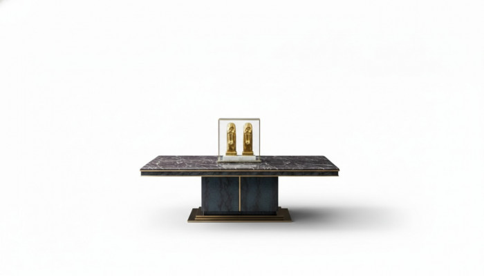 Luxus Canapé Table Kaffisdësch Niewendësch Designer Dësch Wunnzëmmerdësch