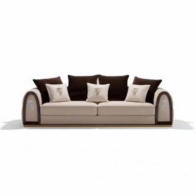 Dreisëtzer Chesterfield 3 Sëtzer Sofa Couch Polster Sëtz Garnitur 3er Couchen