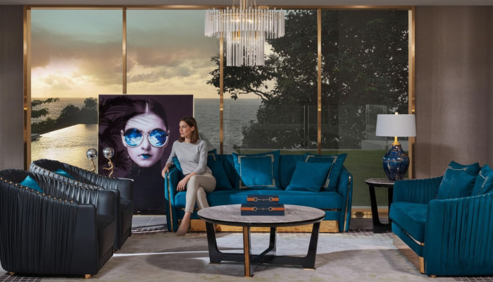 Sofagarnitur 321 Sëtzer Sofa Sëtz Couch Polster Garnitur Modern Couchen