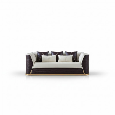 Dräisëtzer Design Couch Polster 3er Sofa Couchen Lieder Sofasen Liederzofa