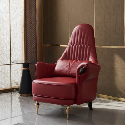 Fauteuil Design Canapé Sofa Relax Lounge Lieder Luxus Fernseh-Club Polster