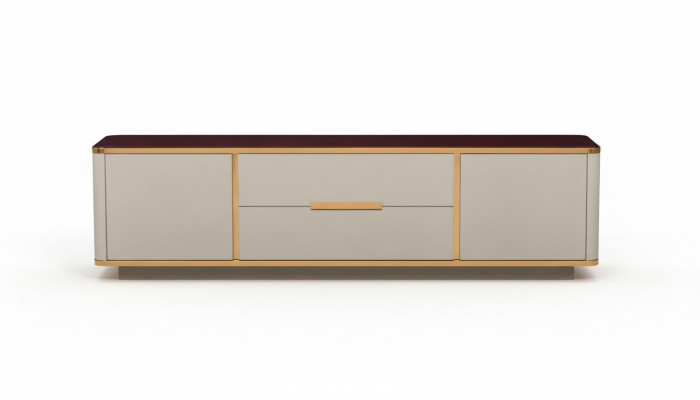 Designer RTV TV Kommode Anrichte Deko Side Low Board Schaf Wunnzëmmer