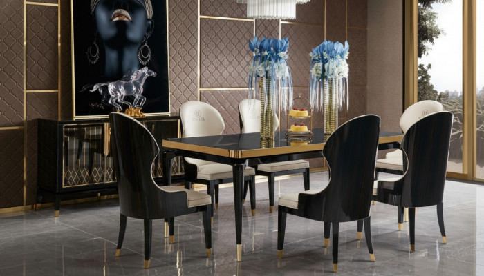 Fotell Stull 1x Iesszëmmer Tëlee Lounge Lieder Sëtz Modern Polsterstull