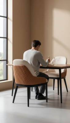 Fotell Stull 1x Iesszëmmer Lounge Sëtz Këssenstull Nei Lieder Fernseher