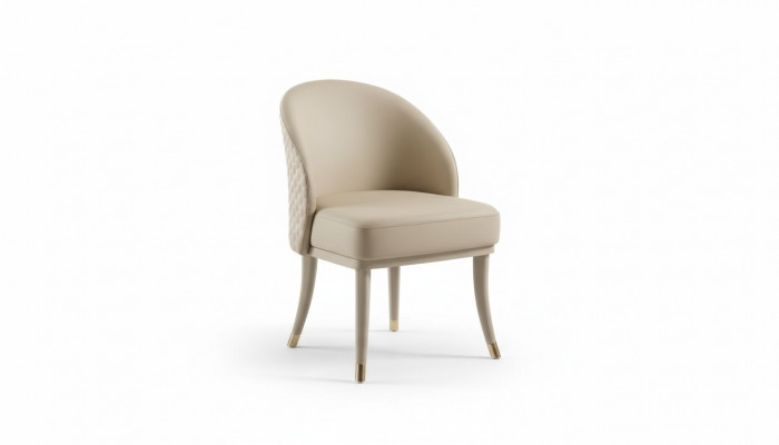 Stull 1x Iesszëmmer gepolstert Stull Télé Lounge Club Lieder Sëtz Fauteuil Luxus