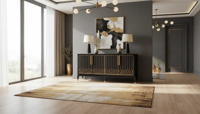 Sideboard Design Kommode Holz Schaf Schiefaschaf Miwwel Konsol Side