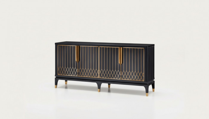Sideboard Design Kommode Holz Schaf Schiefaschaf Miwwel Konsol Side