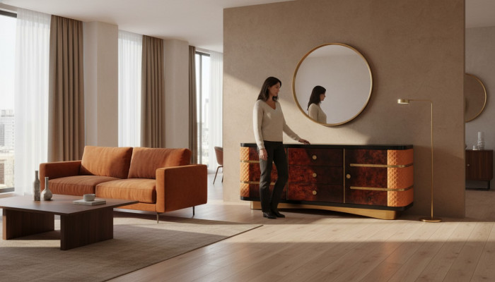Kommoden Kommod Anrichte Miwwel Schaf Sideboard Schief Lowboard