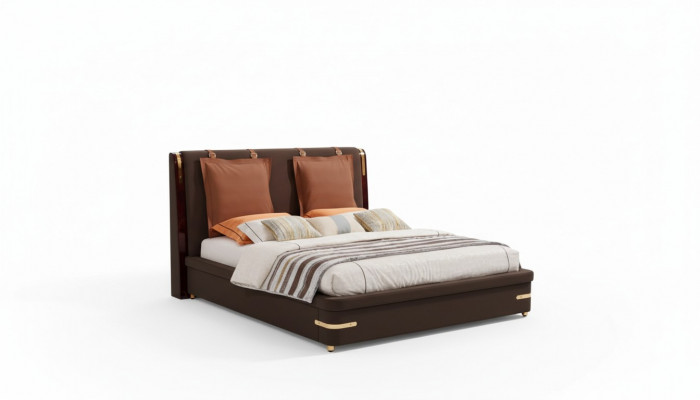 Bett Këssen Design Luxus Metall Duebel Better Bestietnes Schlofzëmmer Lieder