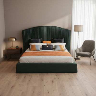 Bett Polster Design Luxus Duebelbetten Beige 180x200 Schlofzëmmer Lieder Hotel