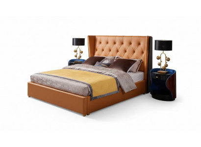 Klassescht Bettgestell Schlofkummer Miwweldesign Better 3-Deeler Set Garnitur