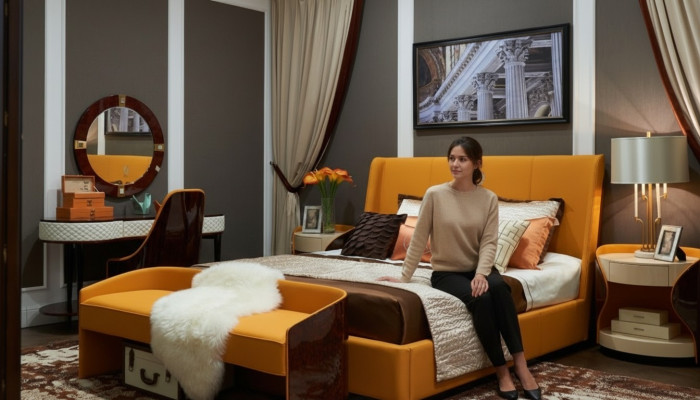 Sëtz Këssen Bänk Këssen Sëtz Hocker Bänk Lieder Holz Stil Designer Ottoman Nei