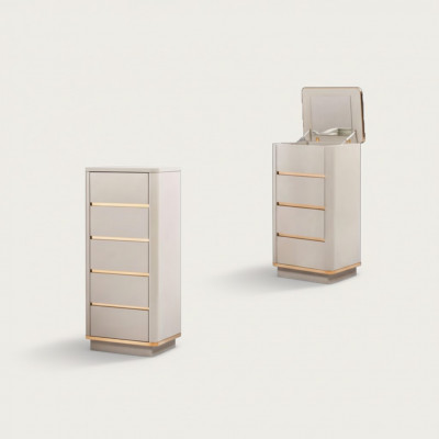 Kommod dekorativt Sideboard Kommoden Sideboarden 5 Schiefsladen Héichschaf