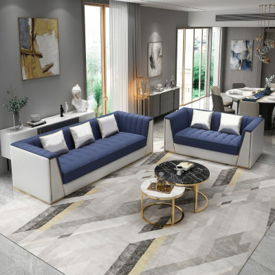 Sofagarnitur 3 2 Sëtzer Couch Sofa Polster Garnitur Couch Set Stoff Textil