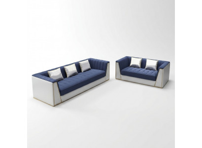 Sofagarnitur 3 2 Sëtzer Couch Sofa Polster Garnitur Couch Set Stoff Textil