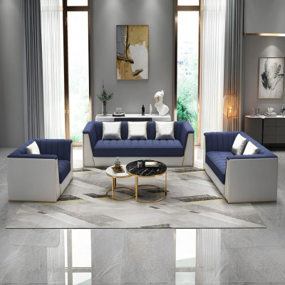 Sofagarnitur 3 2 1 Sëtzer Set Design Sofas Polster Couchen Textil Relax