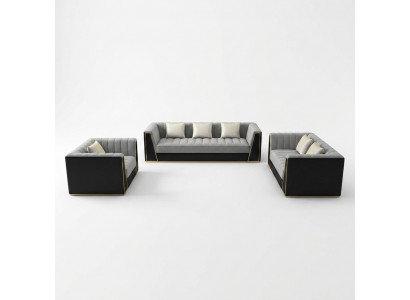 Sofagarnitur 3 2 1 Set Design Sofa Polster Canapéën Canapé Modern