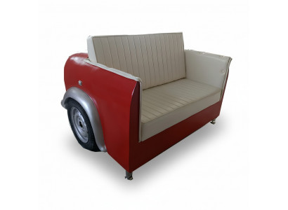 Cadillac Auto Autosofa Diner Sofa Canapé Auto Miwwel USA Ariichtung Dekor Modell