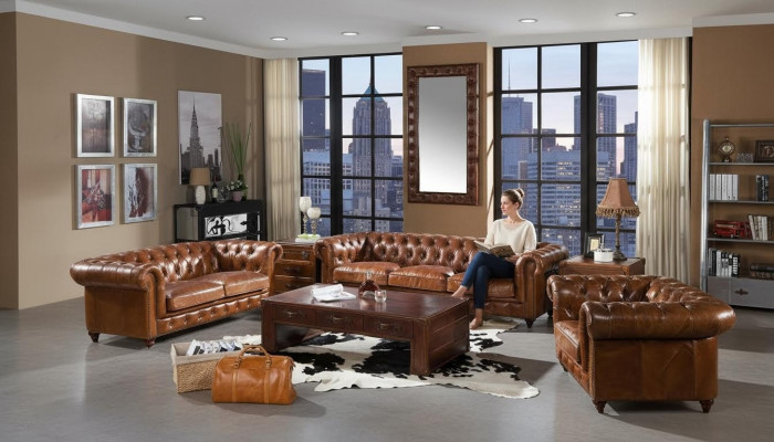 Sofagarnitur 3+2+1 Set Setzer Sofa Këssen Couch Lieder Relax Wunnzëmmer Set