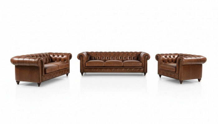 Sofagarnitur 3+2+1 Set Setzer Sofa Këssen Couch Lieder Relax Wunnzëmmer Set