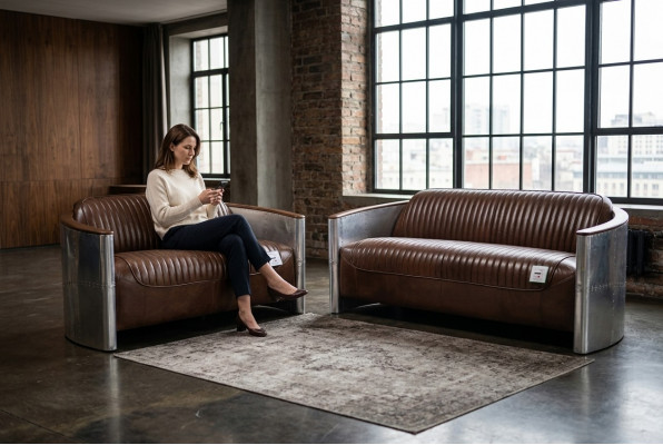 Sëtzgrupp 3+2 Sëtz Sofa Couchgarnitur Couch Sessel Lieder Vintage Retro NEI