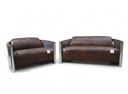 Sëtzgrupp 3+2 Sëtz Sofa Couchgarnitur Couch Sessel Lieder Vintage Retro NEI