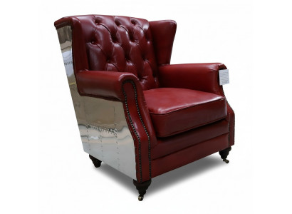 Héiersessel Echtlieder Vintage Chesterfield Lieder Télévisiounssessel Liederessel Nei