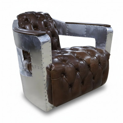 Schéinen Vintage Chesterfield Highback Fauteuil Clubfauteuil Fliger.