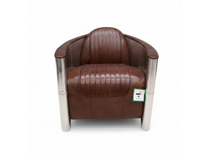 Ledersessel Sessellaviator Clubsessel Art Deco Cocktailsessel Fernsehsessel