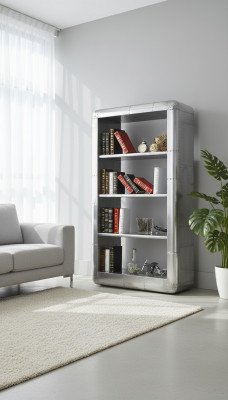 Fliger Miwwel Aluminium Regal Luxus Designer Ariichtung Schaf Regaler