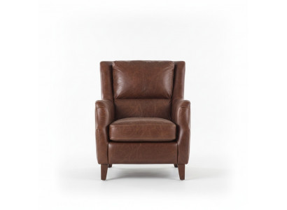 Ohrensessel Fauteuil Wunnzëmmerfauteuil Polsterfauteuil Vintage Echtlieder.