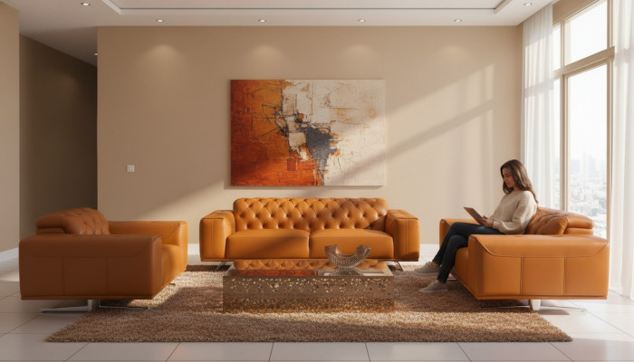 Chesterfield Sofagarnitur Set Brong Couchen Ledersofa Sofa Couch Klassesch nei