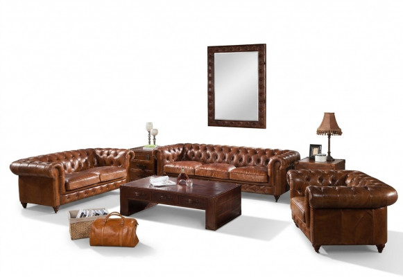 Sofagarnitur 3tlg. Garnitur Set Ledercouch Wunnlandschaft Garnitur Sofa Nei