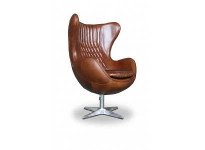 Lounge Club Relax Sëtz Design Miwwelen Stull Dréibaar Chef Polster Canapé.