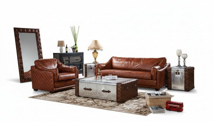 Couchtisch Luxusdesign Couch Dësch Sofa Dëscher Wunnzëmmer Säitendësch Aluminium