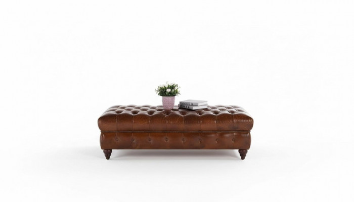 Viktorianesch Chesterfield Sofagarnitur Gepolstert Canapé Sofa Lieder 3+1 Sëtz Set 2 Deeler.