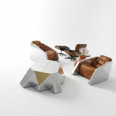 Couchtisch Luxus Design Sofa Dësch Aviator Canapé Dëscher Wunnzëmmer Bäistell Neifabrikatioun