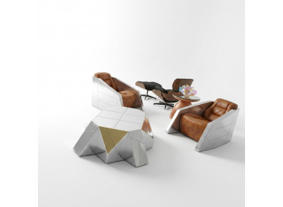 Couchtisch Luxus Design Sofa Dësch Aviator Canapé Dëscher Wunnzëmmer Bäistell Neifabrikatioun