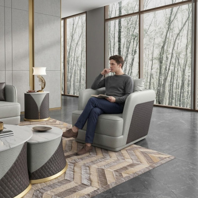 Still, Fernsehsessel, Design Sëtz, Armlehnstull, Relaxstull, Club Relax
