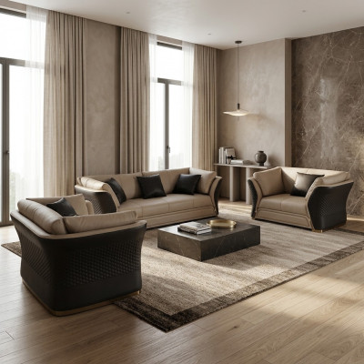 Design Sessel Couch Sofa Relax Lounge Lieder Fernsee Luxus Club Polster