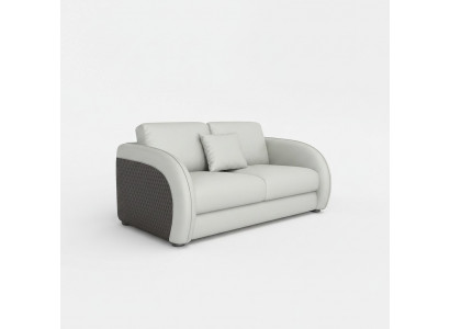 Ledercouch Sofa Wunnlandschaft 2-Sëtz Design Modern Sofa Zweesëtz Echtlieder
