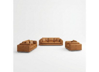 Sofagarnitur 3 1 Sëtzer Design Couch Polstersofas Modern Garnitur Grupp Set