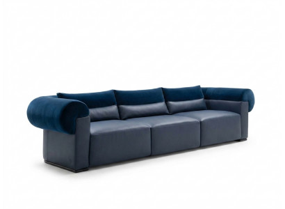 Grouss Sofa Canapé 4-Sëtzer Véier Couch Polster Sëtz Sofas Couch Lieder Véiersëtzer