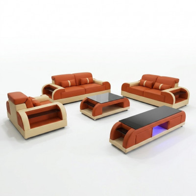 Sofa Garnitur 3 2 1 Set Design Sofa Couchen Polster Couch Modern Luxus Nei